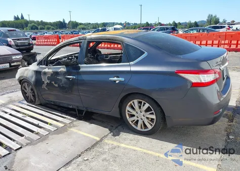 2015 Nissan Sentra Sl from USA, damaged, VIN 3N1AB7APXFY334301